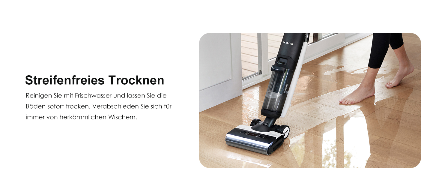 Вертикальний миючий пилосос Tineco Floor ONE S7 Pro з функцією FlashDry та системою DualBlock