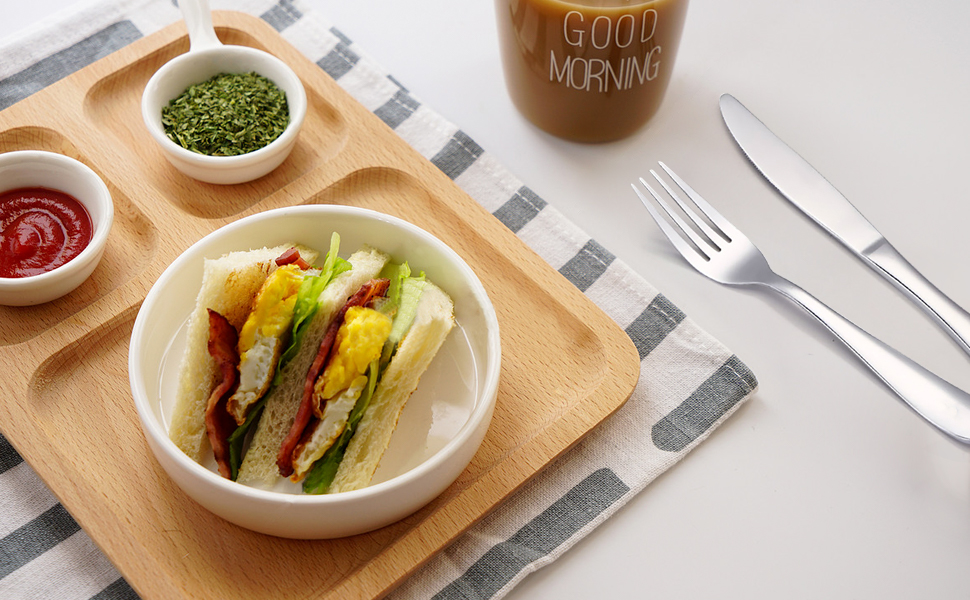 VANRA Набір дитячого посуду з нержавіючої сталі 18/10 (3 шт.): ложка, виделка, ніж