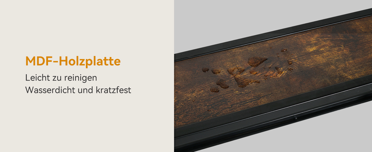 Стильне металеве виноградне реіал на стіну з LED-підсвічуванням, 3 яруси, чорний, 120x80 см