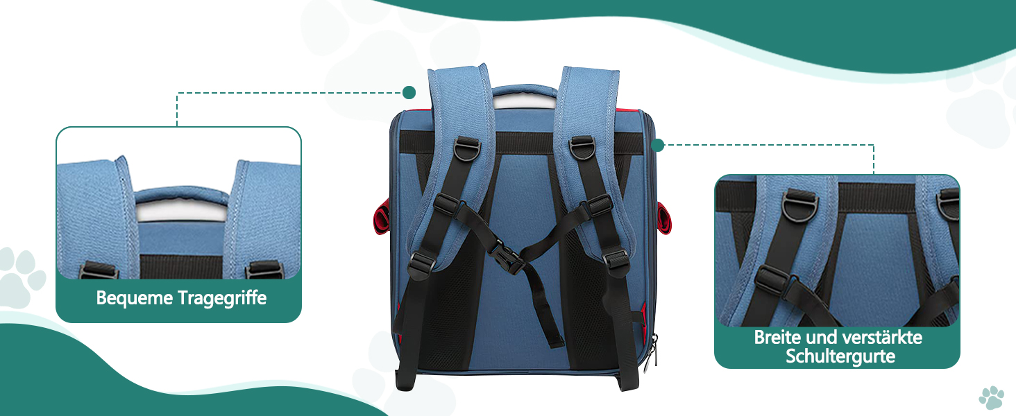 Рюкзак-переноска для кота Galatée, рюкзак для тварин, рюкзак-кокони, рюкзак-капсула з вентиляцією, рюкзак для собак та маленьких собак (сірий)