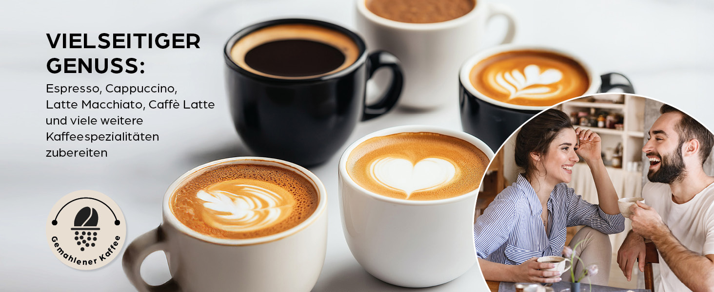 Еспресо-машина Barista Siebträger Slim: нержавіюча сталь, 20-барна помпу, термоблок, об'єм 800 мл, підігрів чашок