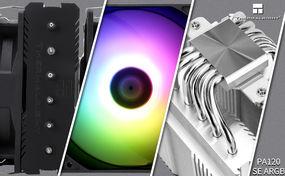 Thermalright Peerless Assassin 120 SE ARGB: Кулер для CPU з 6 heatpipes, 120mm вентилятор, підтримка AM4/AM5/Intel 1700/1150/1151/1200