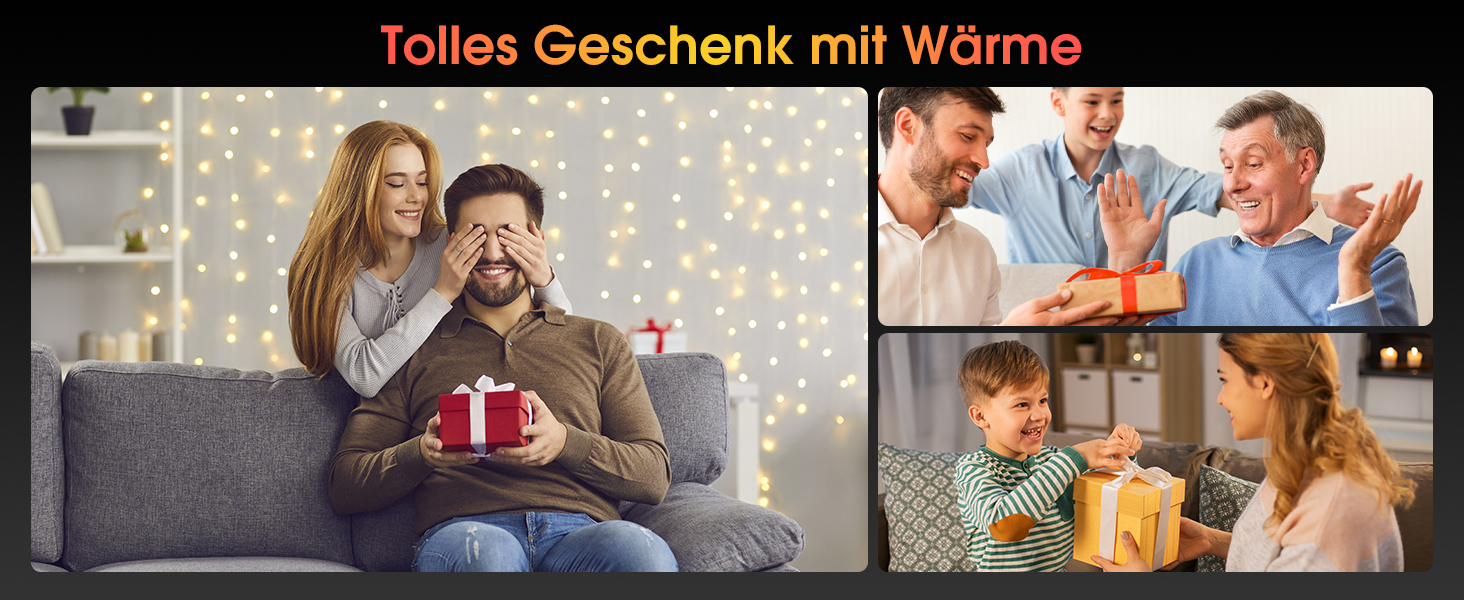 Електричний грілка для рук з акумулятором 10000mAh, 2 шт. в комплекті, 3 режими нагріву, USB, для кемпінгу та активного відпочинку