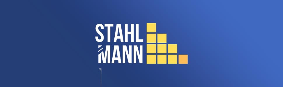 Сталевий XXL-Bügelbrett від STAHLMANN® для парогенераторів [130x48 поверхня для прасування] – стабільний стіл для прасування з покриттям [100% бавовна], Made in EU