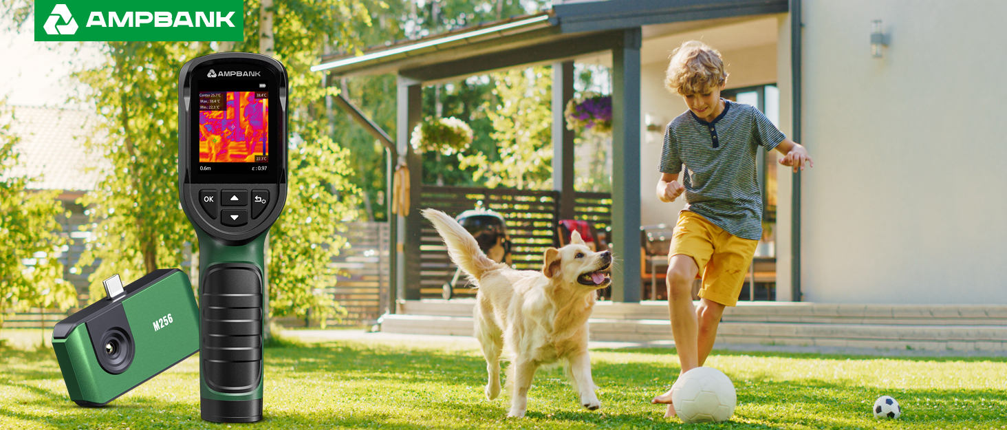 Тепловізійна камера TISR H128 з роздільною здатністю 240x240, акумулятор до 24 годин, -20°C до 450°C, IP65, з сигналізацією температури