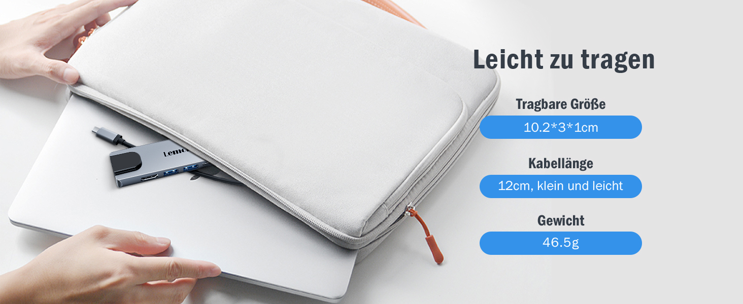 Lemorele Док-станція 12-в-1 з USB-C: 10Gbps, Dual 4K HDMI, VGA, USB 3.1/2.0, 100W PD, SD/TF, Audio - для Windows, MacBook, Dell