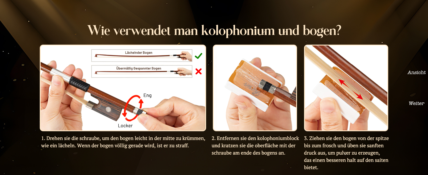 Скрипка CAHAYA з масиву дерева 4/4 матова, ручної роботи: повний набір для початківців, дорослих, учнів та дітей 12 років - скрипка з масиву дерева, футляр, підставка для плеча, тюнер, колінь