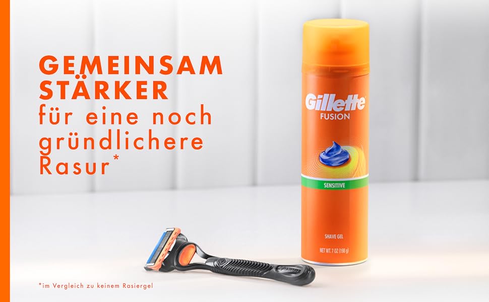 Бритва Gillette Fusion 5 для чоловіків, металевий станок для вологого гоління, чорний (бритва + 3 смінні леза + захисний ковпачок)
