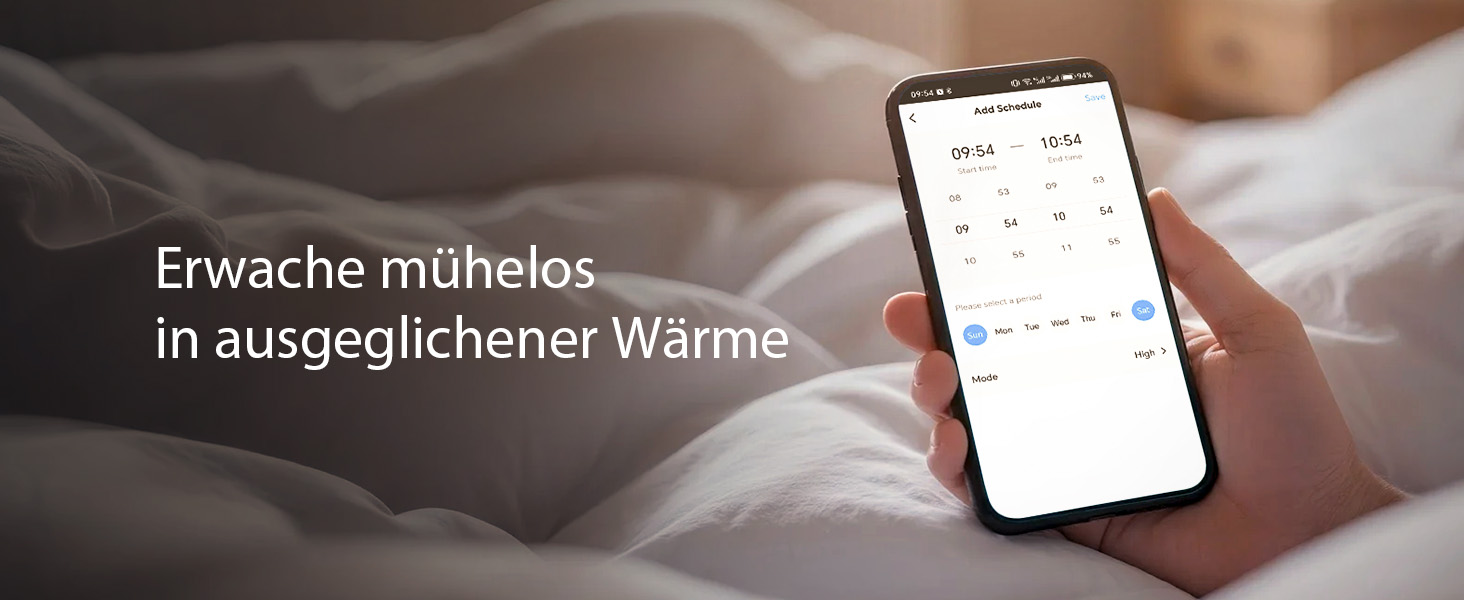 Розумний обігрівач з функцією охолодження, 1800W, WiFi, керування через додаток/Alexa/Google Assistant, для дому, офісу, спальні, чорний