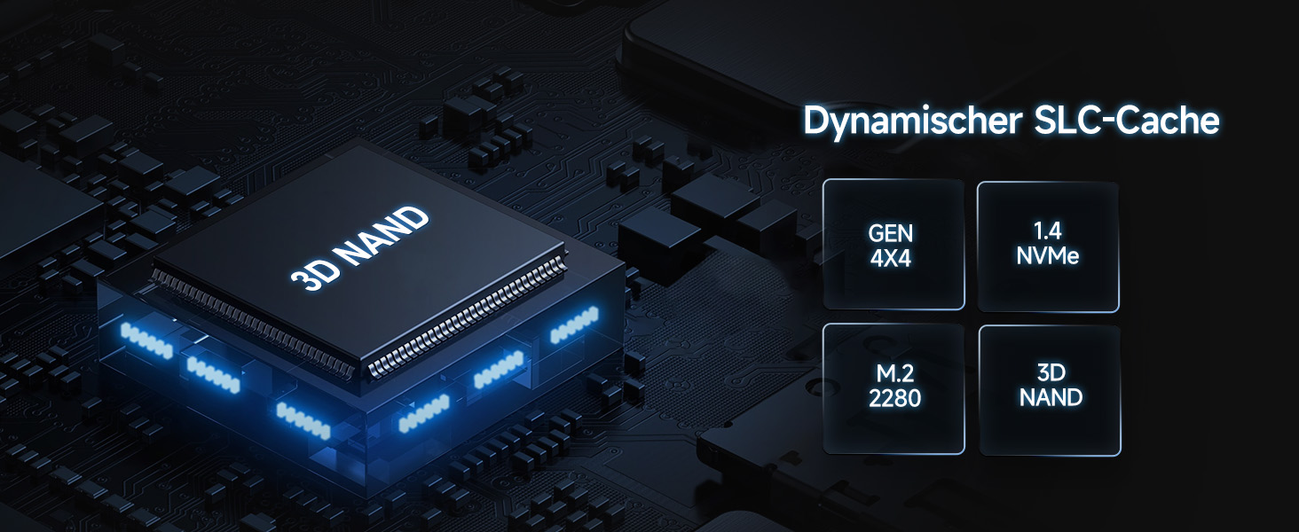 SSD Fanxiang NVMe M.2 2280 1TB PCIe 4.0 з радіатором для геймінгу та відеомонтажу (S660)
