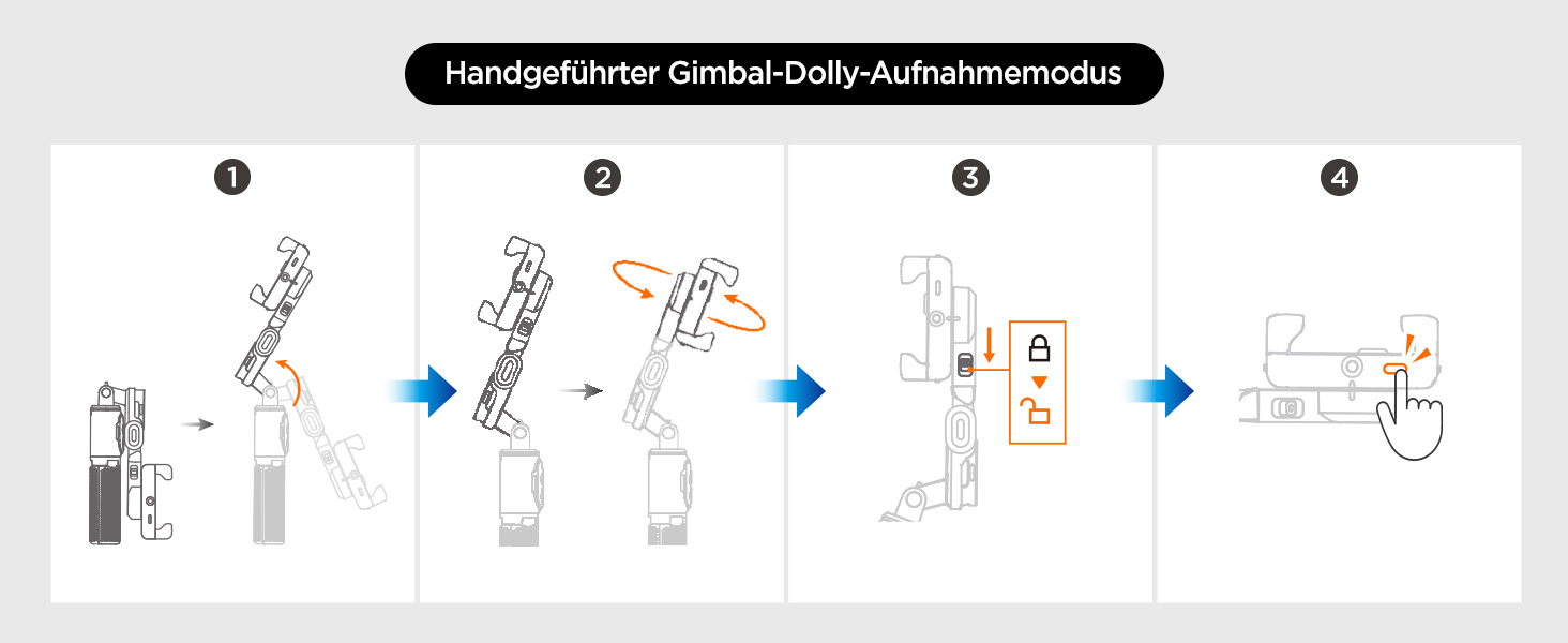 Стабілізатор Gimbal Spigen з розпізнаванням обличчя, селфі-стік, штатив, LED-підсвітка, вертикальне/горизонтальне обертання, сумісний зі смартфонами iPhone, Samsung та іншими