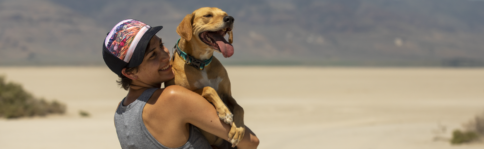 Нашийник для собак RUFFWEAR Crag, світловідбивний, зручний, для щоденного використання, зелений, 51–66 см