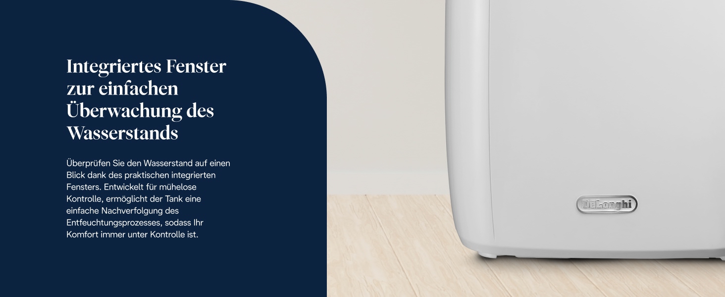 Зволожувач повітря De'Longhi Tasciugo AriaDry DEX210SF - портативний, 10л/день, 3-х фільтри, сушка білизни, захист від плісняви