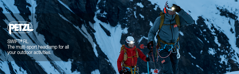 Налобний ліхтар PETZL Swift RL E095BB01, 900 люмен, акумуляторний