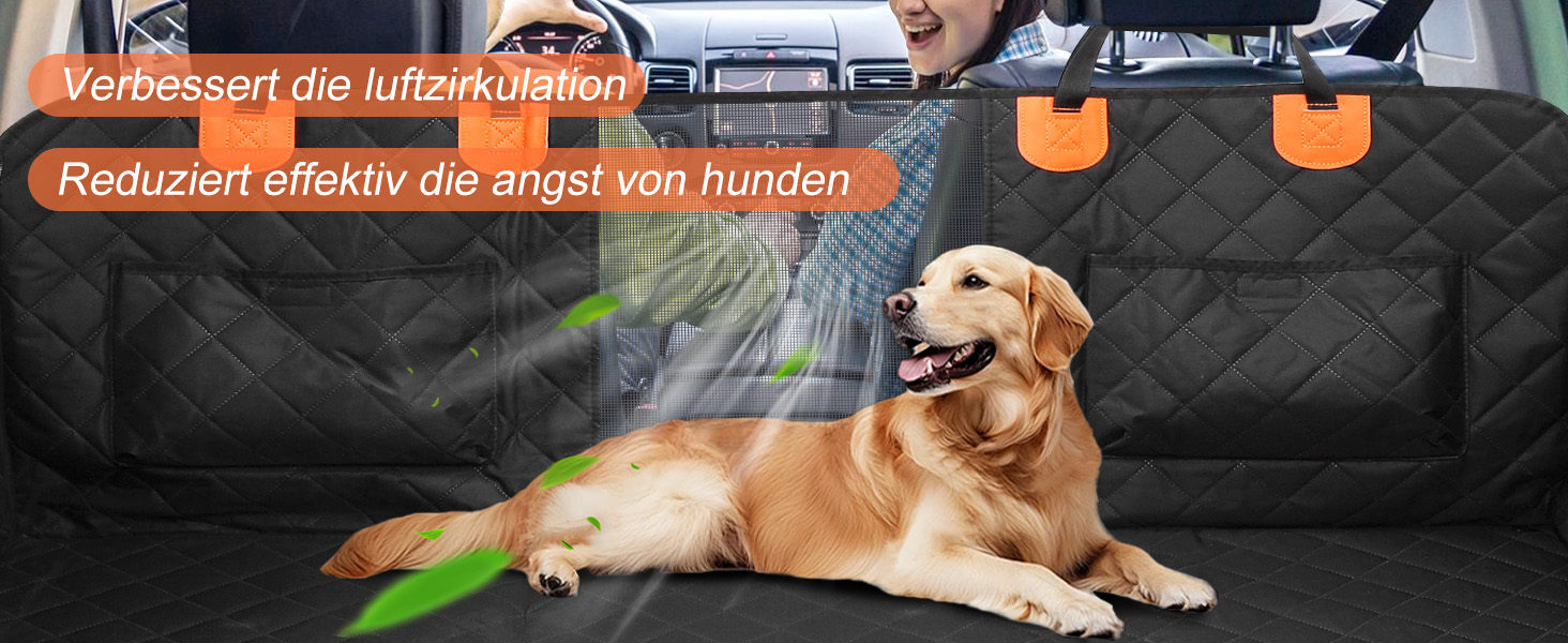 Водонепроникна захисна підстилка для собак у машину, для заднього сидіння, з кріпленнями для безпеки, сумісна з більшістю авто, SUV та пікапами