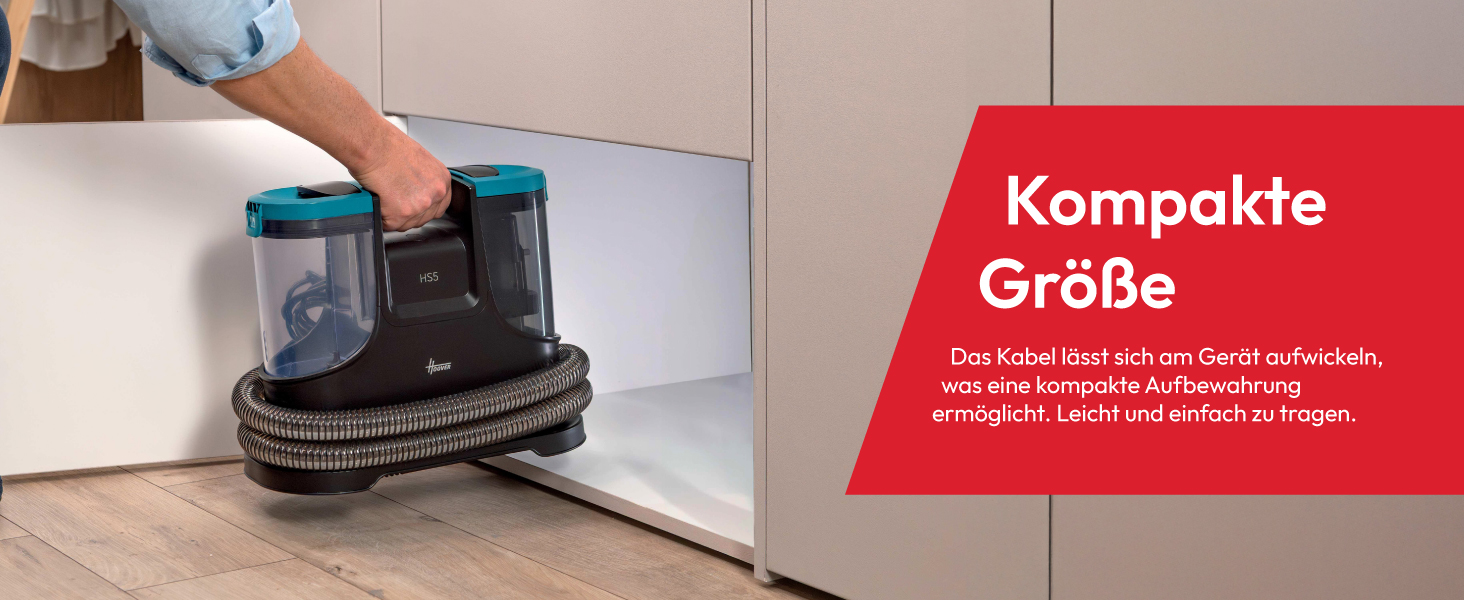 Очисник килимів та м'яких меблів Hoover HS5 - миття та сушка, 1.5л бак, 400W, для дому та тварин, преміум