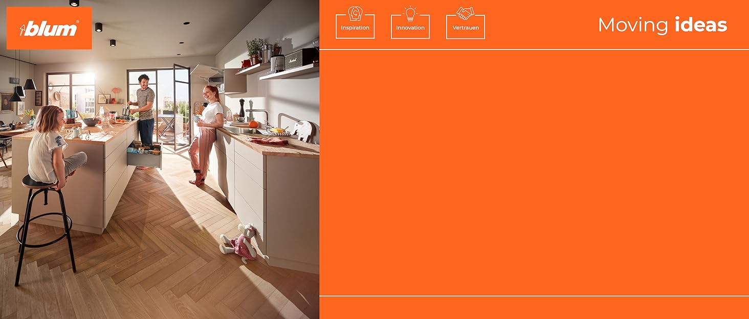 Ніж для харчової плівки Blum AMBIA-LINE, з диспенсером, 187×409 мм, з плівкою, оріон-сірий матовий, 1 шт.