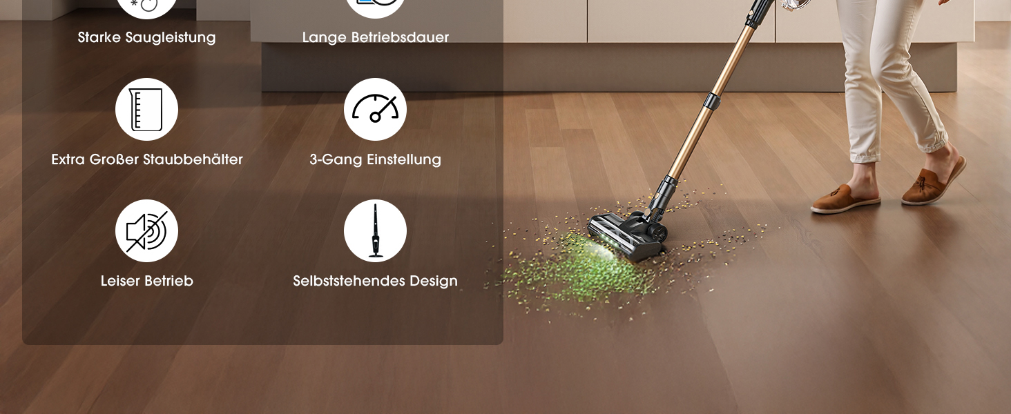 Бездротовий акумуляторний пилосос Lubluelu: легкий, тихий, з LED-дисплеєм, потужний, для дому та авто