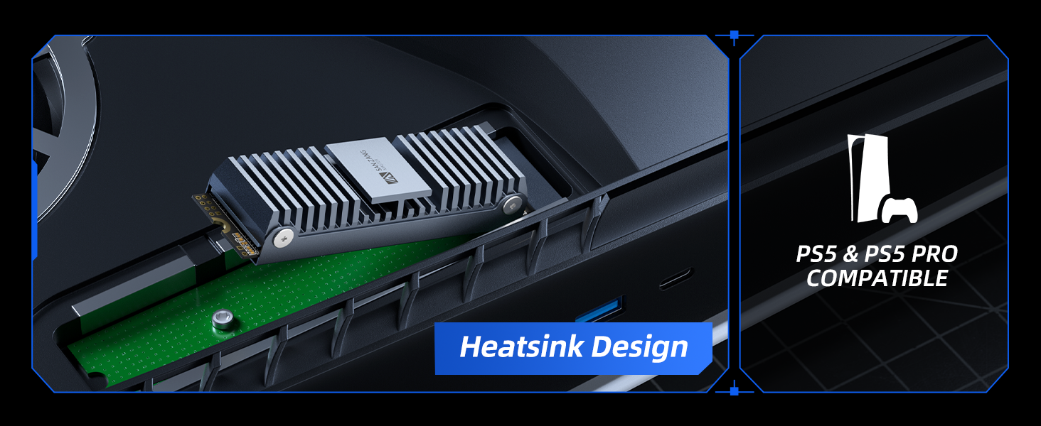 SSD M.2 NVMe SAN ZANG MASTER 2TB (SS5) - Швидкий SSD для ігор та графіки (до 7000 МБ/с)