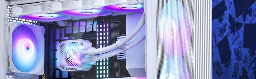 Корпус Phanteks XT M3 Mini-Tower Black – компактний Micro-ATX з темним склом, підтримка радіатора 360 мм та відеокарти 430 мм, 3 RGB вентилятори