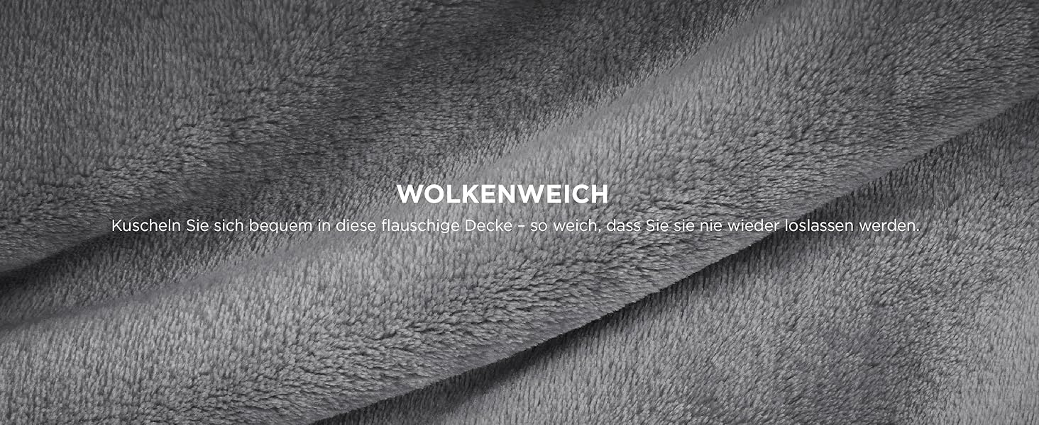 BEDSURE Флаєцева ковдра - тепла зимова ковдра, велика, 220x240 см, сіра. Ковдра для дивана, плед, тепла та м'яка ковдра для дому.