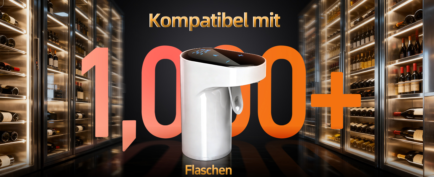 Електричний декантер для вина 5-в-1 з регульованою дозуванням, цифровий виливач, автоматичний дозатор вина, подарунок на день народження, День святого Валентина