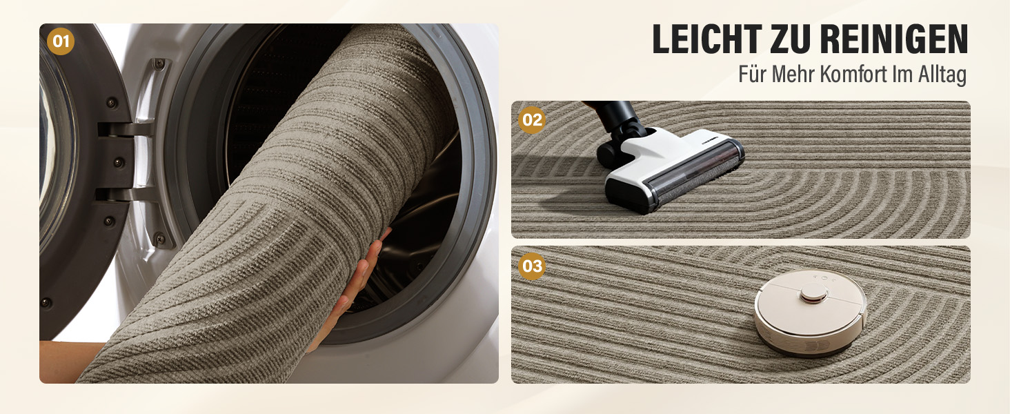 Привідний килимок FEOMOS 60x90 см для дому та вулиці, протиковзний вологопоглинаючий килим для вхідних дверей, коридору, балкона та кухні, бежевий, можна прати