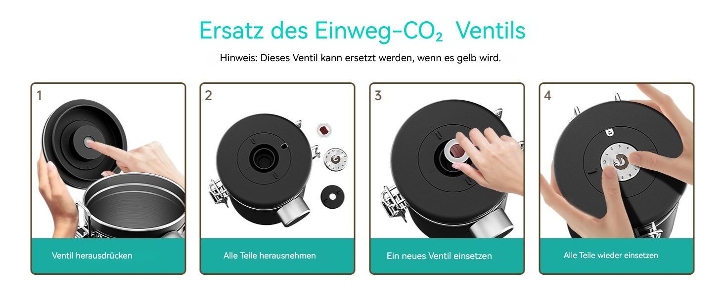 Контейнер для кави Coffee Gator з нержавіючої сталі, герметичний, з датчиком дати та CO2-вентилем, мірна ложка, для кавових зерен, кавової гущі, горіхів, чаю, цукру, борошна, сріблястий