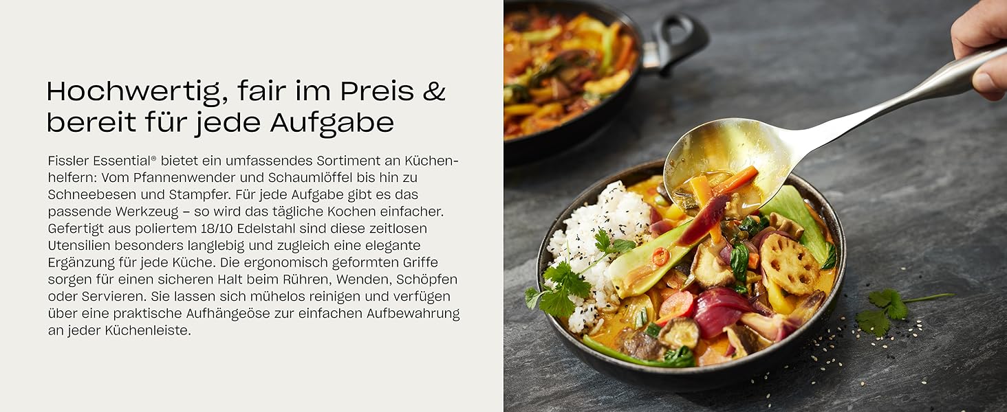 Фісслер Fleischklopfer (28 см) - м'ясорубка, молоток для відбивання м'яса, з отвором для підвішування, придатний для миття в посудомийній машині