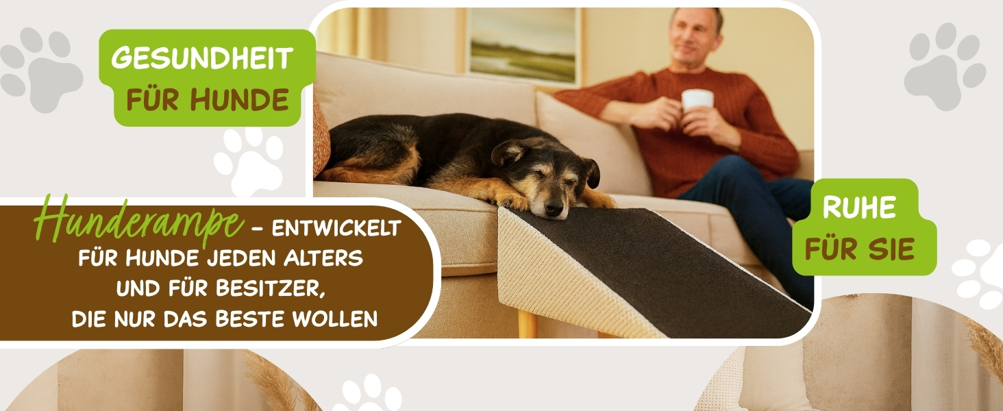 Сходинки для собак Outentin - розкладні, з неслизькою поверхнею, для маленьких та великих собак, для дивану та ліжка, стабільні, зроблені у вигляді меблів, 36 см, рожеві