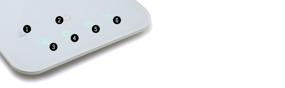 LED лампа настільна FeinTech LTL00100 з USB, регулювання кольору та яскравості, білий корпус, 37x15x43.5 см