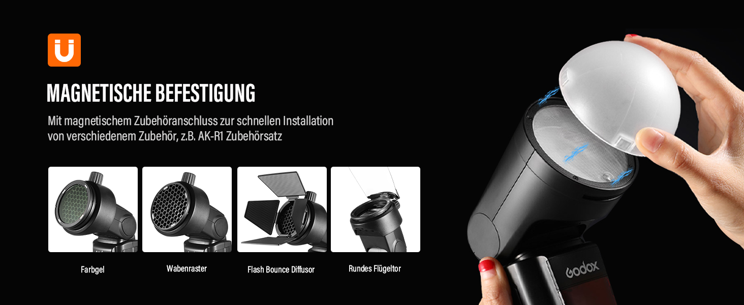 Спалах Godox V1O: Потужний, Швидкий, для Olympus та Panasonic