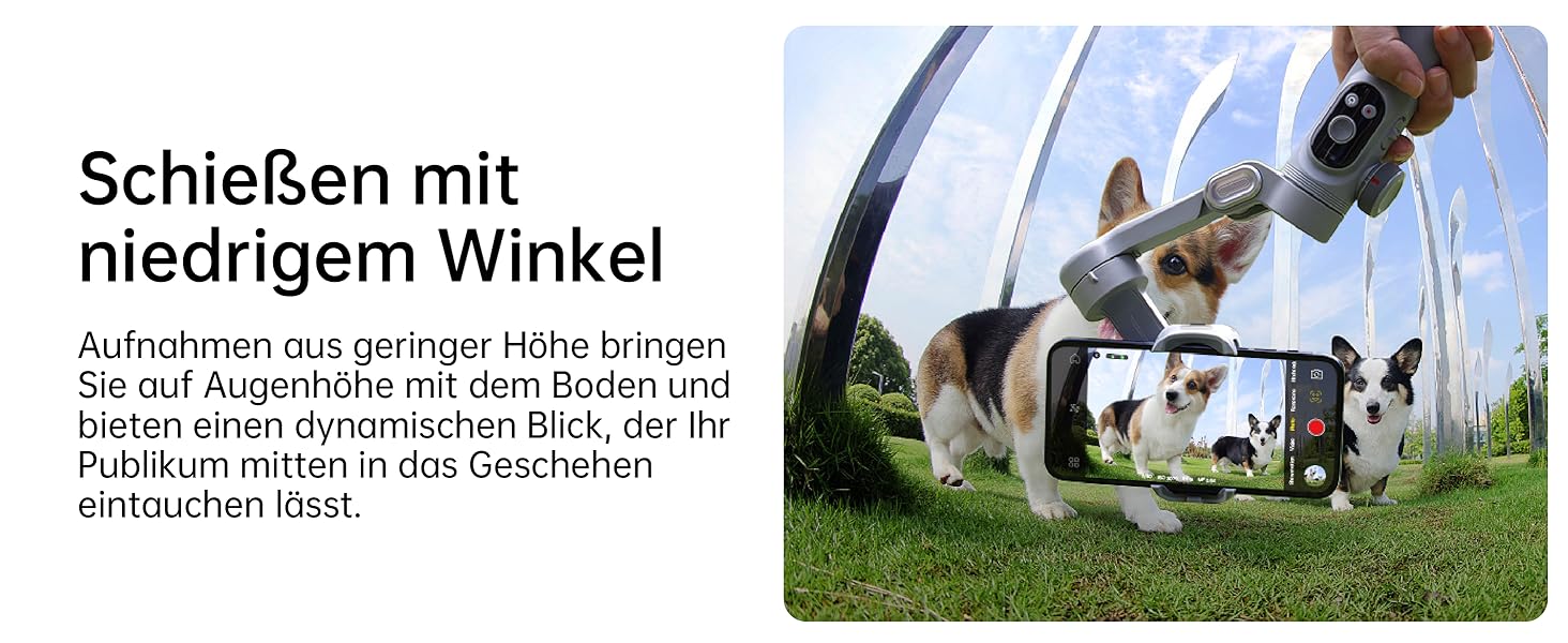 Стабілізатор для смартфона AOCHUAN Smart X Pro (3-осьовий, з RGB-підсвічуванням, для iPhone/Android)