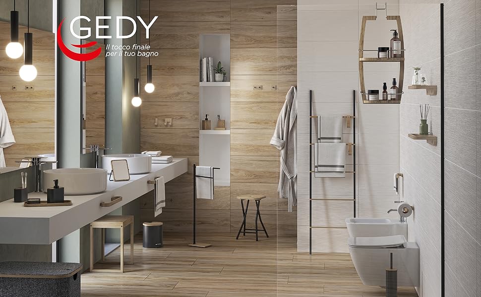 Настінна мильниця Gedy Tonga, хром, нержавіюча сталь, скло, 10,3 x 11,6 x 5 см, самоклеюча, без свердління