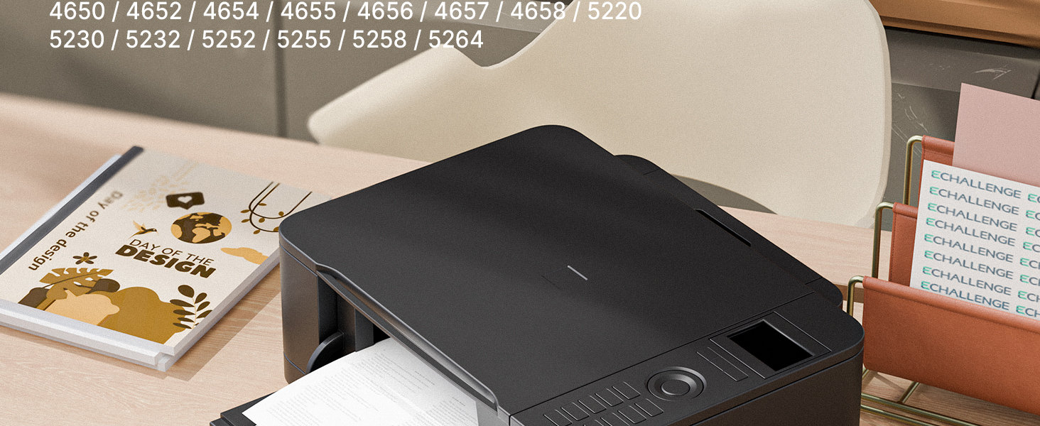 Комплект картриджів ECHALLENGE 302XL для принтерів HP 302 (Multipack), збільшений ресурс