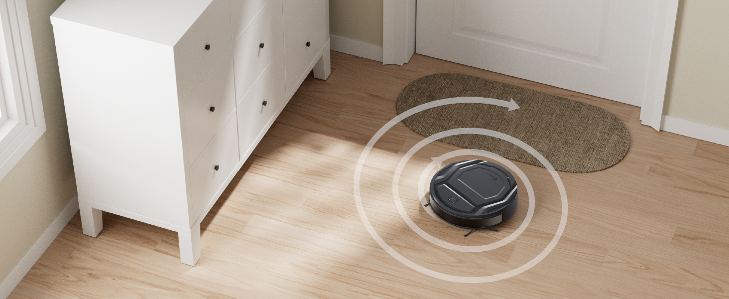 Робот-пилосос LEFANT Gen2 з функцією миття, 12000Pa, LiDAR-навігація, керування через додаток/Alexa/iWatch (M210P)