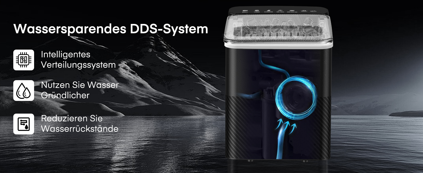 Машина для приготування льоду FOHERE, 14 кг/24 год, 9 кубиків за 5 хвилин, самоочисна, з лопаткою та кошиком, 2 розміри кубиків, для дому/офісу/бару/RV