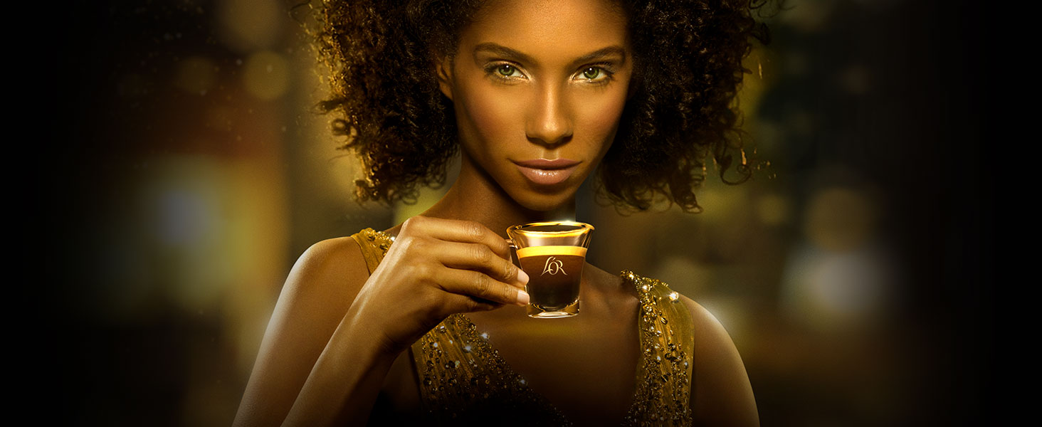 Кавові капсули L'OR Espresso Ristretto для Nespresso, 100 шт (10 упаковок по 10 капсул)