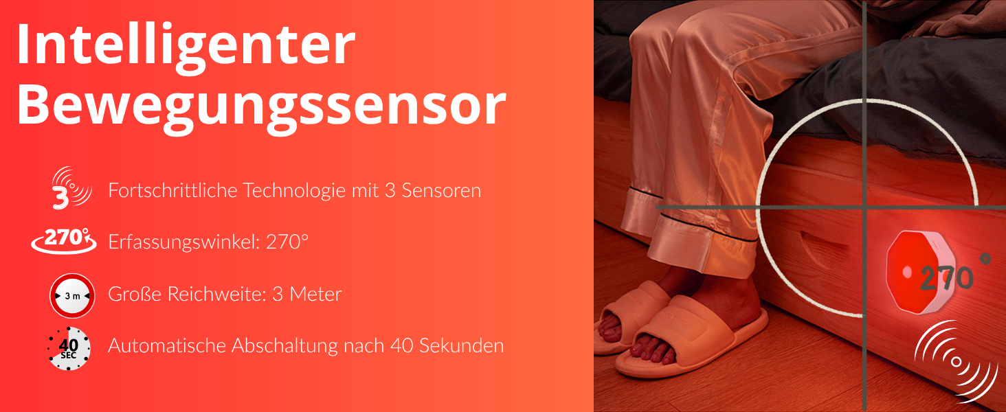 Нічна лампа-кліпса для читання Toys4Boys: LED, 360° гнучкий світильник для книг, червоний сенсор, 8 LED, для читання в ліжку