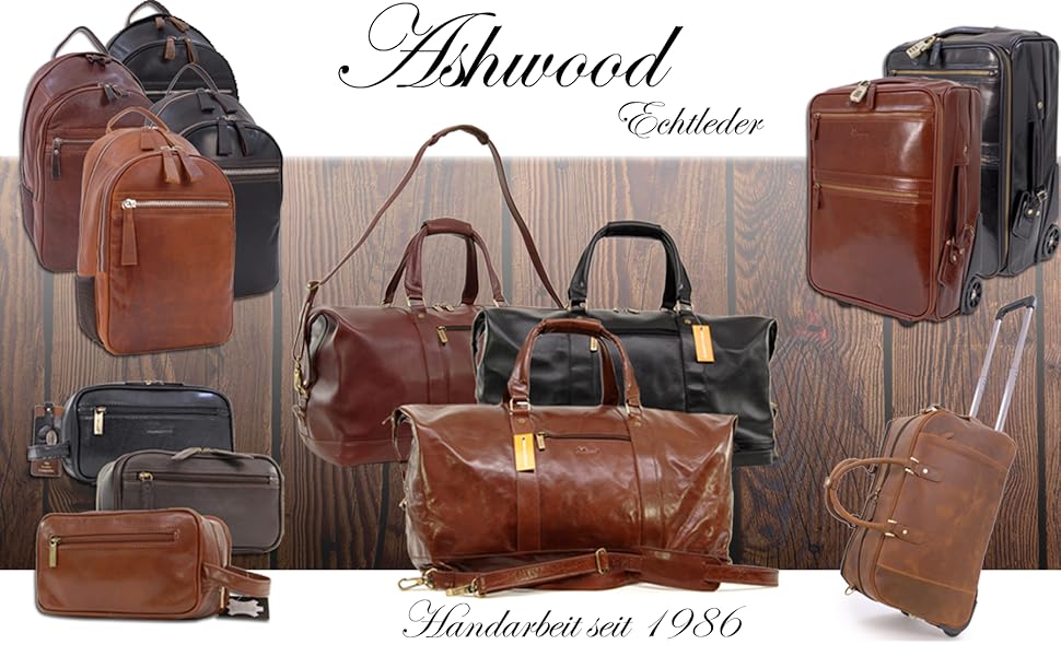 Чоловіча сумка для білизни та аксесуарів Ashwood Hammersmith, чорна