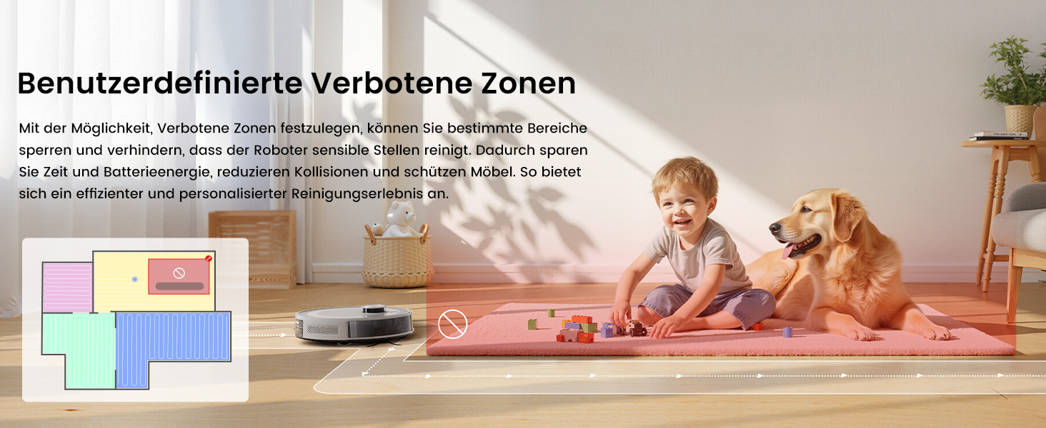 Робот-пилосос LEFANT M2 Pro з автоматичною системою викачування пилу, лазерною навігацією та картографією, індивідуальним налаштуванням, уникненням перешкод, ідеальний для видалення шерсті тварин. Білий/Сірий