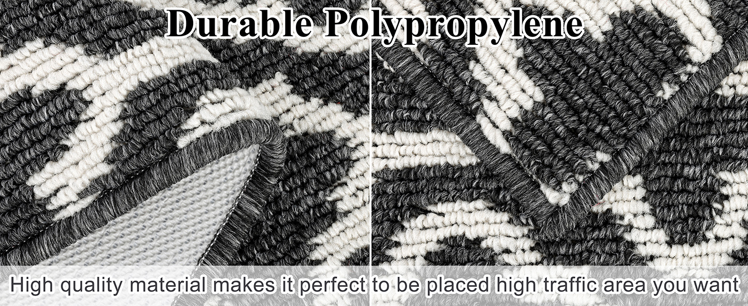 Придверний килимок SHACOS протибрудовий, протиковзкий, 60x240 см, чорний — для входу, коридору, тераси та саду, можна прати