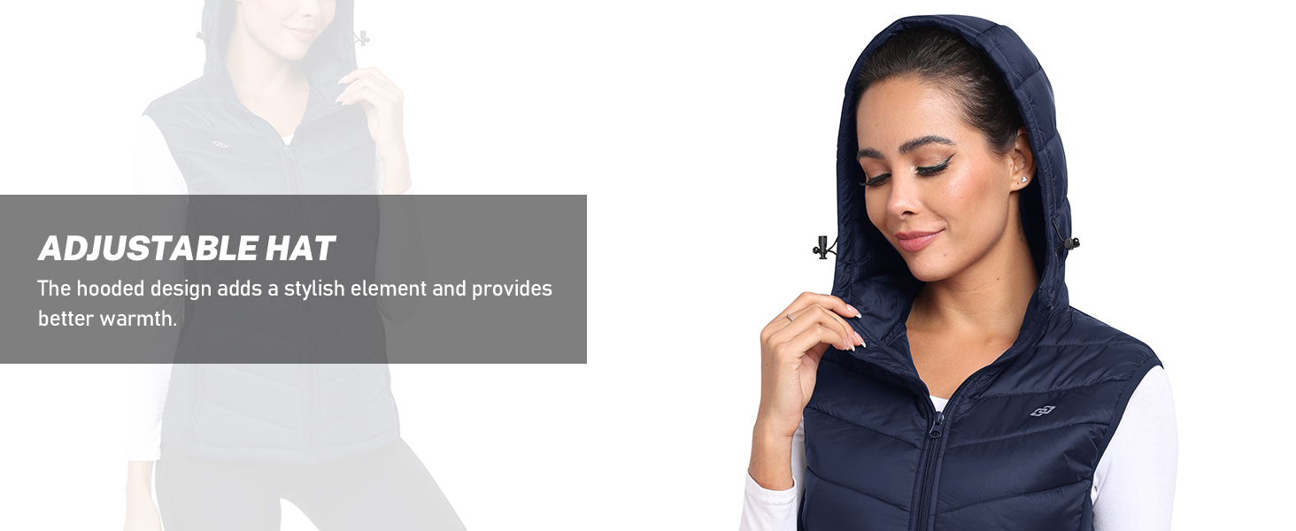 Легка жилетка MoFiz для жінок: безрукавна жилетка з пуху, ідеальна для активного відпочинку, туризму та подорожей. Чорний колір, розмір 3XL