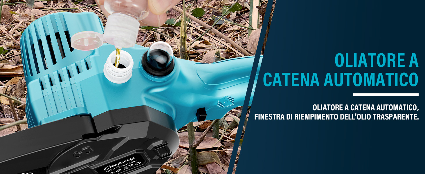 Акумуляторна міні-піла 6 дюймів 880W з чистої міді та блокуванням безпеки. Ідеальна електрична ручна пила для обрізки гілок та дерева в саду. 10000mAh