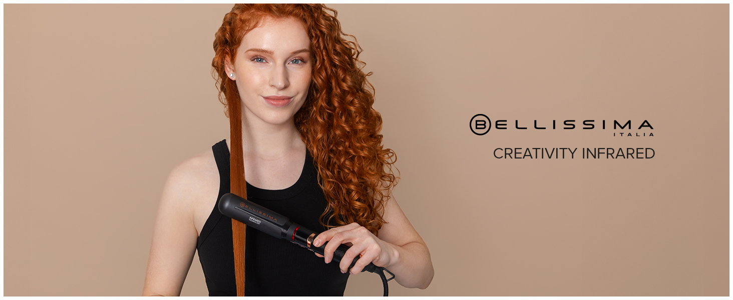 Випрямляч для волосся Bellissima Imetec Creativity Infrared з іонізацією та керамічним покриттям