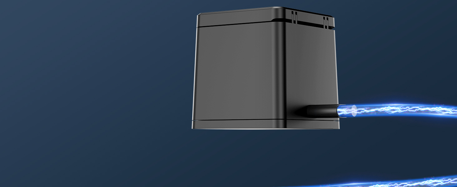 Зарядний комплект Vemico Hero 8: 3 акумулятори 1500 mAh, 3-канальна зарядна станція з Type-C USB, захисний ковпачок, сумісний з Hero 8/7/6/5/AHDBT-801