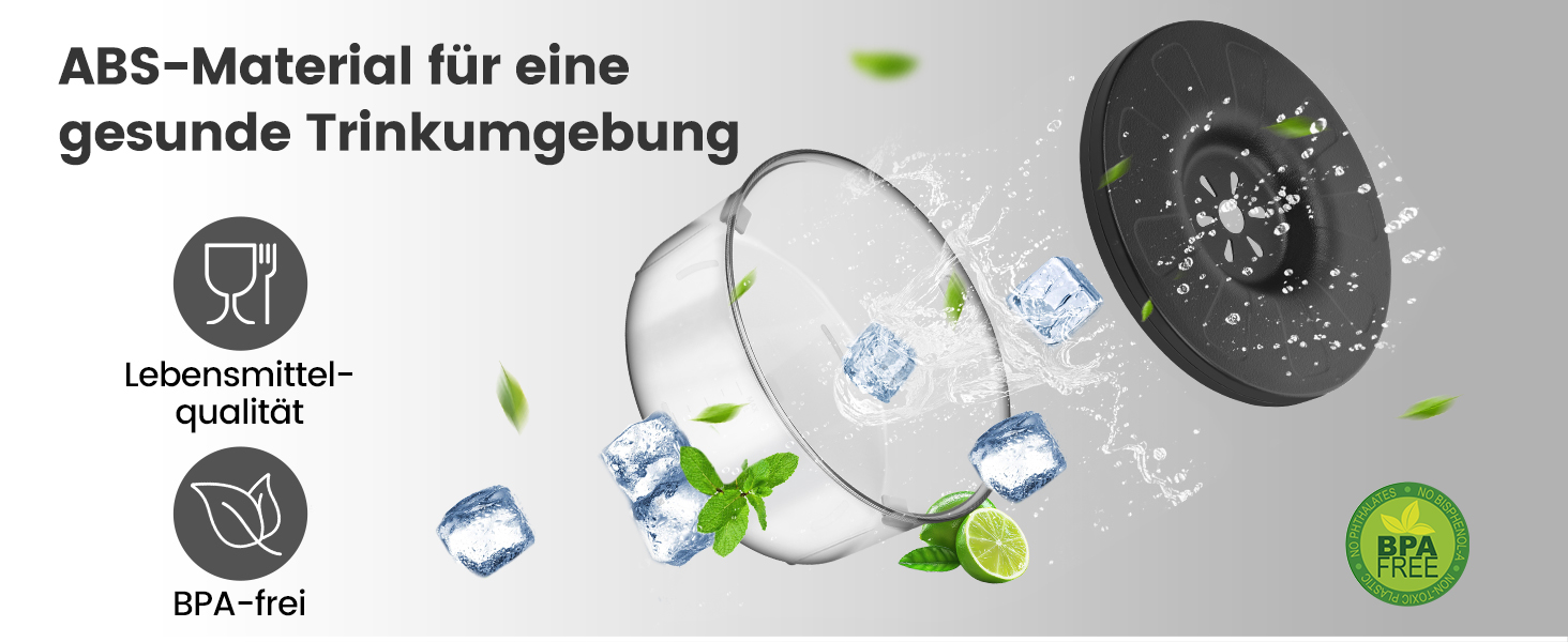 Миска для собак PETTOM без облизування, 3L, витоки запобігаються, сіра