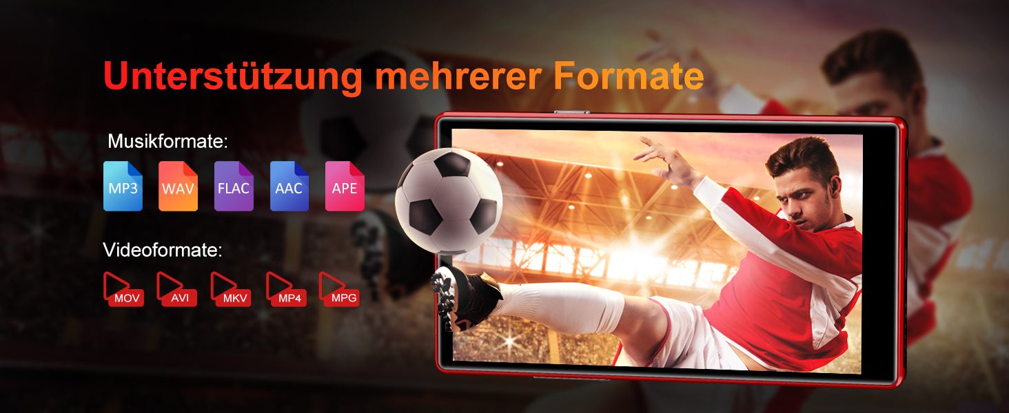 MP3 плеєр Oilsky 160GB з Bluetooth, WiFi, Android 13, 5