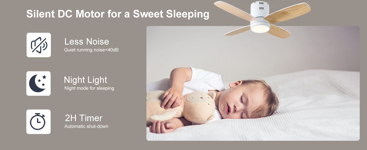 Стеляний вентилятор Ohniyou з підсвіткою та пультом дистанційного керування, 96,5 см (38 дюймів), з керуванням через додаток, тихий, регульований, для спальні, тераси, внутрішнього та зовнішнього використання, білий, сучасний