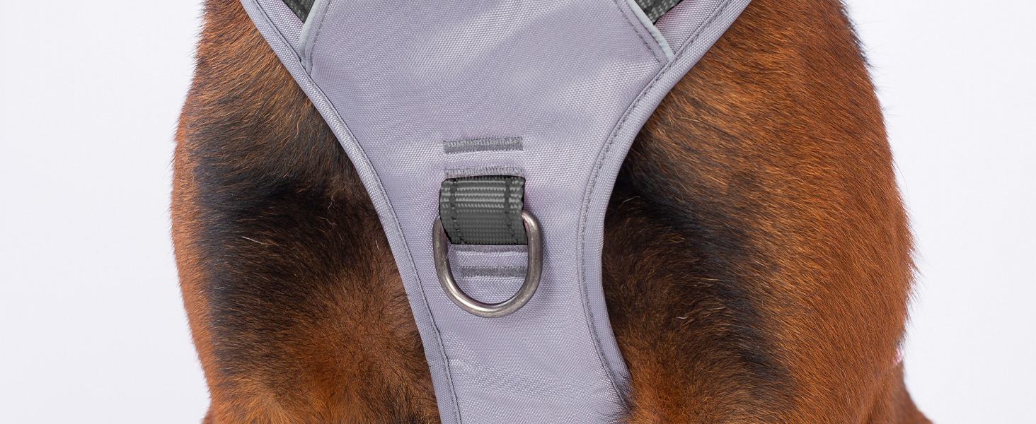 Шлейка для собак Huntboo безпечна від виривання, шлейка від паніки, світловідбиваюча шлейка з ручкою, регульована шлейка для собак маленьких, середніх та великих порід (M) Середня (1 шт.) (Extra груба (1 шт.), Чорна)